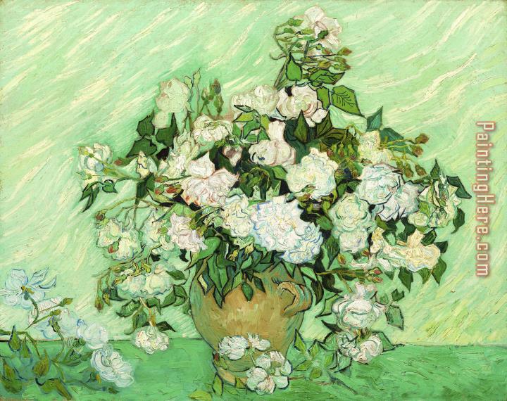 Vincent van Gogh Vase with Roses